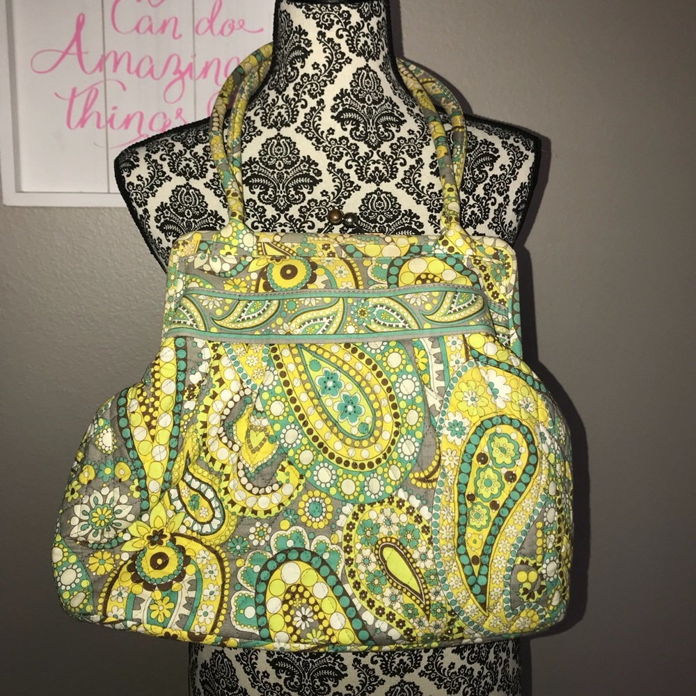 Large Vera Bradley lemon 🍋 purse